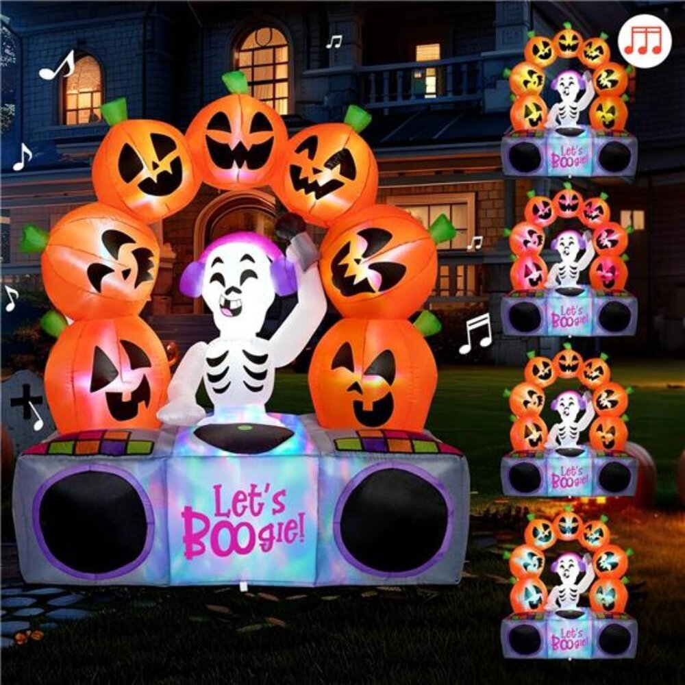 New 6 FT Tall Halloween Inflatable Outdoor Decoration, Halloween Decor